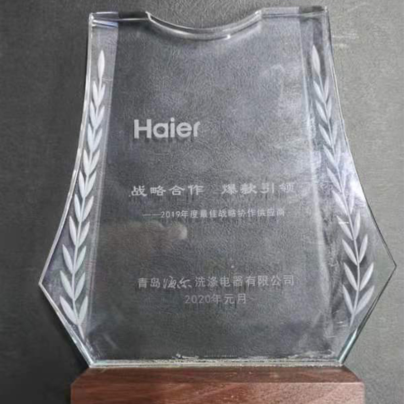 The best strategic cooperation supplier of Qingdao Haier washing Electric Appliance Co., Ltd